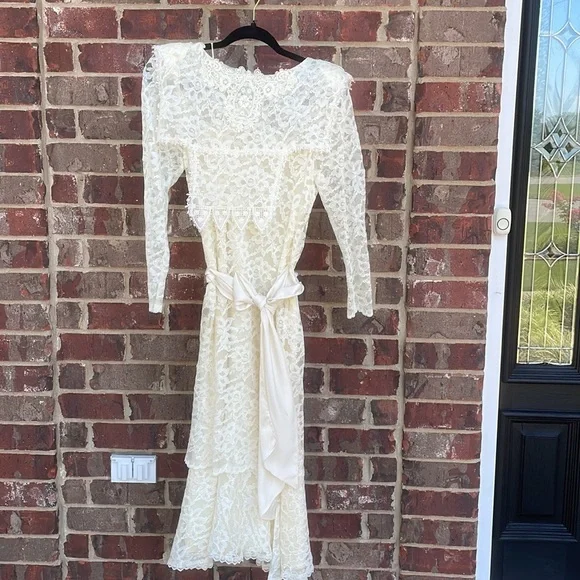 🤍Jessica McClintock Lacy Dress🤍 - Picture 11 of 13